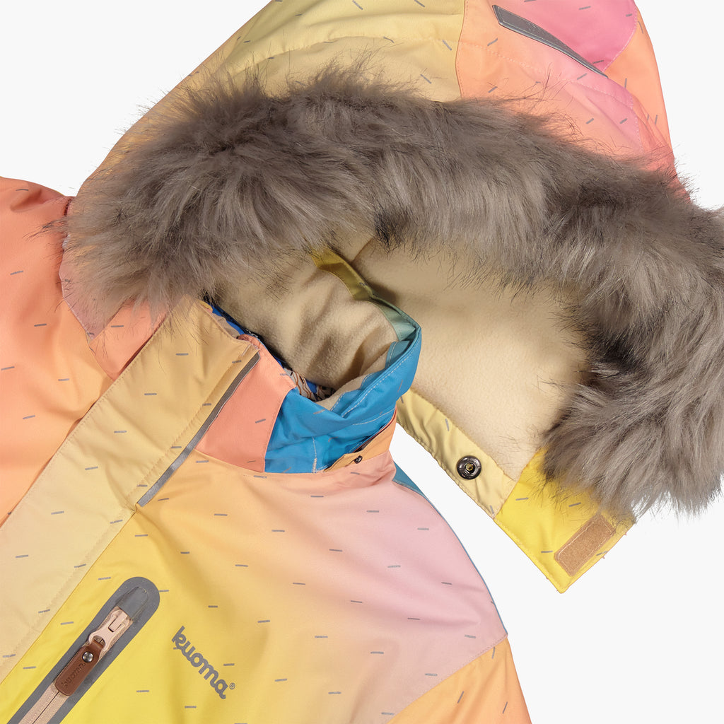 Kuoma Kids´ winter snowsuit Henna, Toffee Shadow