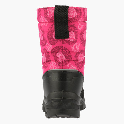 Kuoma Kids´ winter boots Putkivarsi, Pink Heart