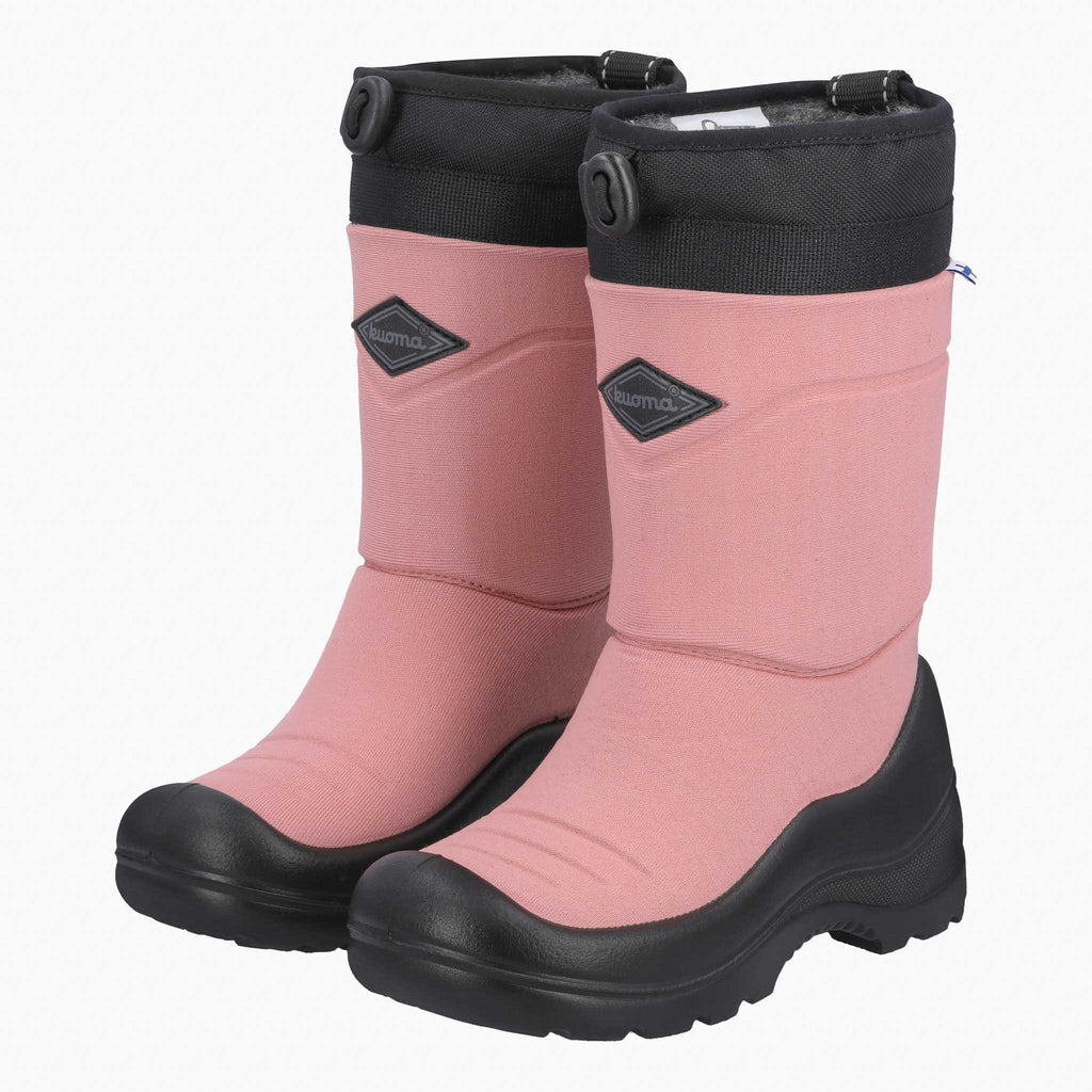 Kuoma Kids´ winter boots Lumilukko, Rose