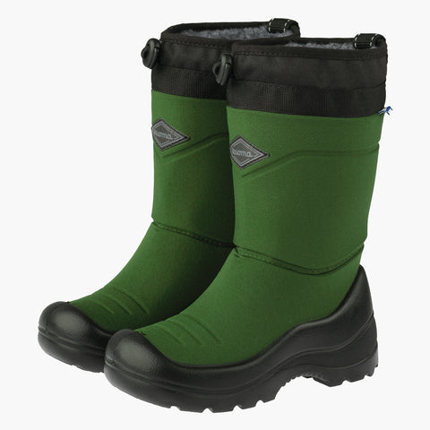 Kuoma Kids´ winter boots Lumilukko, Forest Green