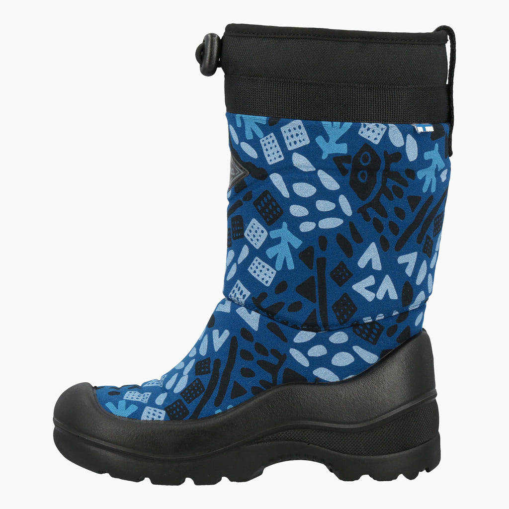Kuoma Kids´ winter boots Lumilukko, Sky Blue Fjell