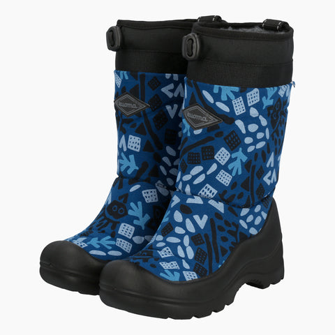 Kuoma Kids´ winter boots Lumilukko, Sky Blue Fjell