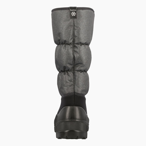 Kuoma Winter boots Glitter, Black