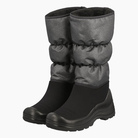 Kuoma Winter boots Glitter, Black