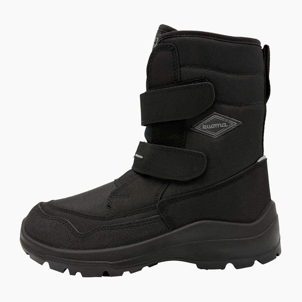 Kuoma Winter boots Nasta Crosser with studs, Black/Black
