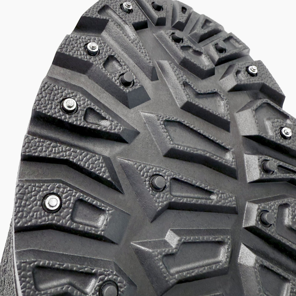 Kuoma Winter boots Nasta Crosser with studs, Black/Black