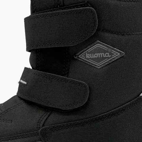 Kuoma Winter boots Nasta Crosser with studs, Black/Black