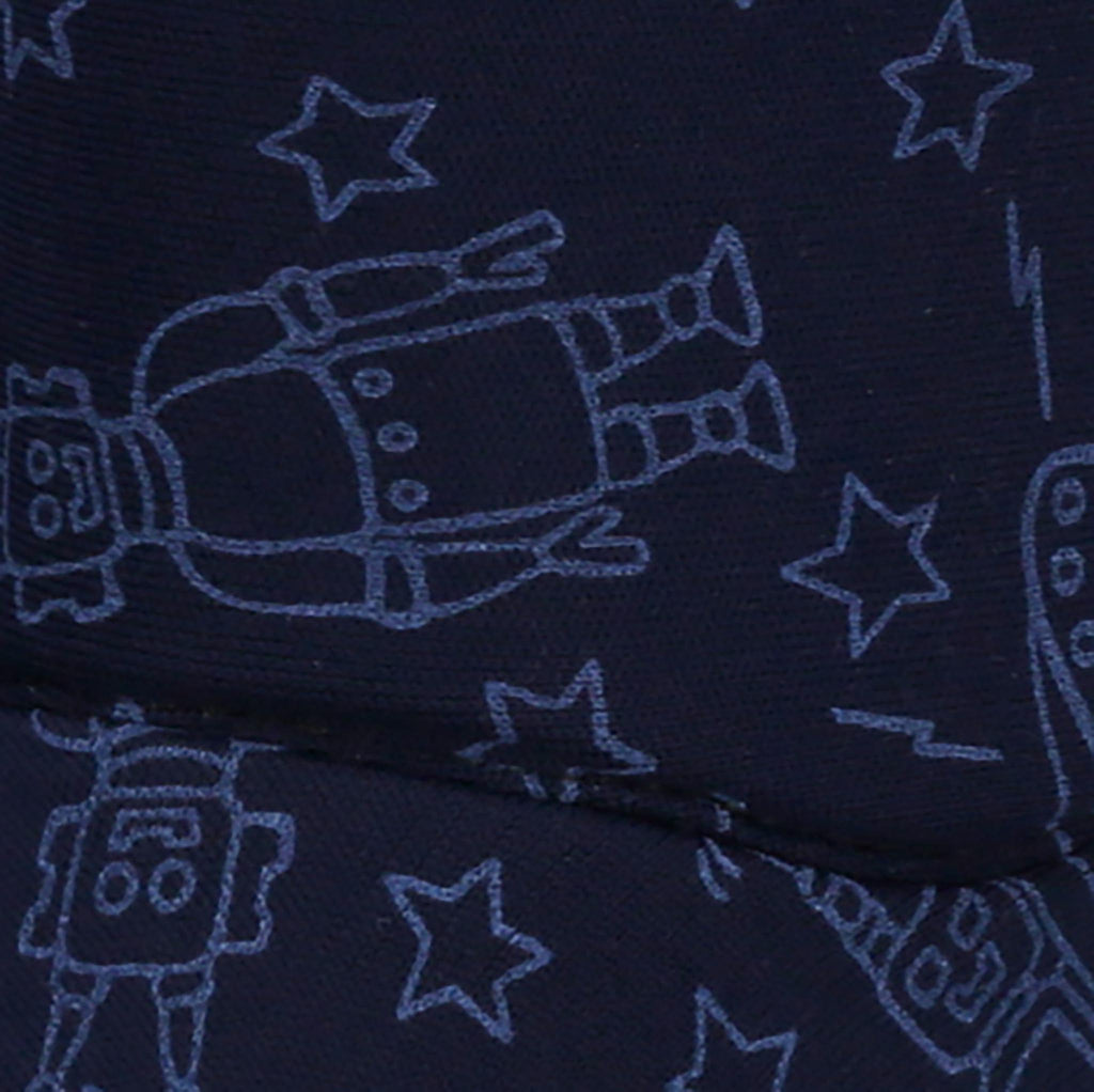 Kuoma Kids´ winter boots Lumilukko, Blue Robot
