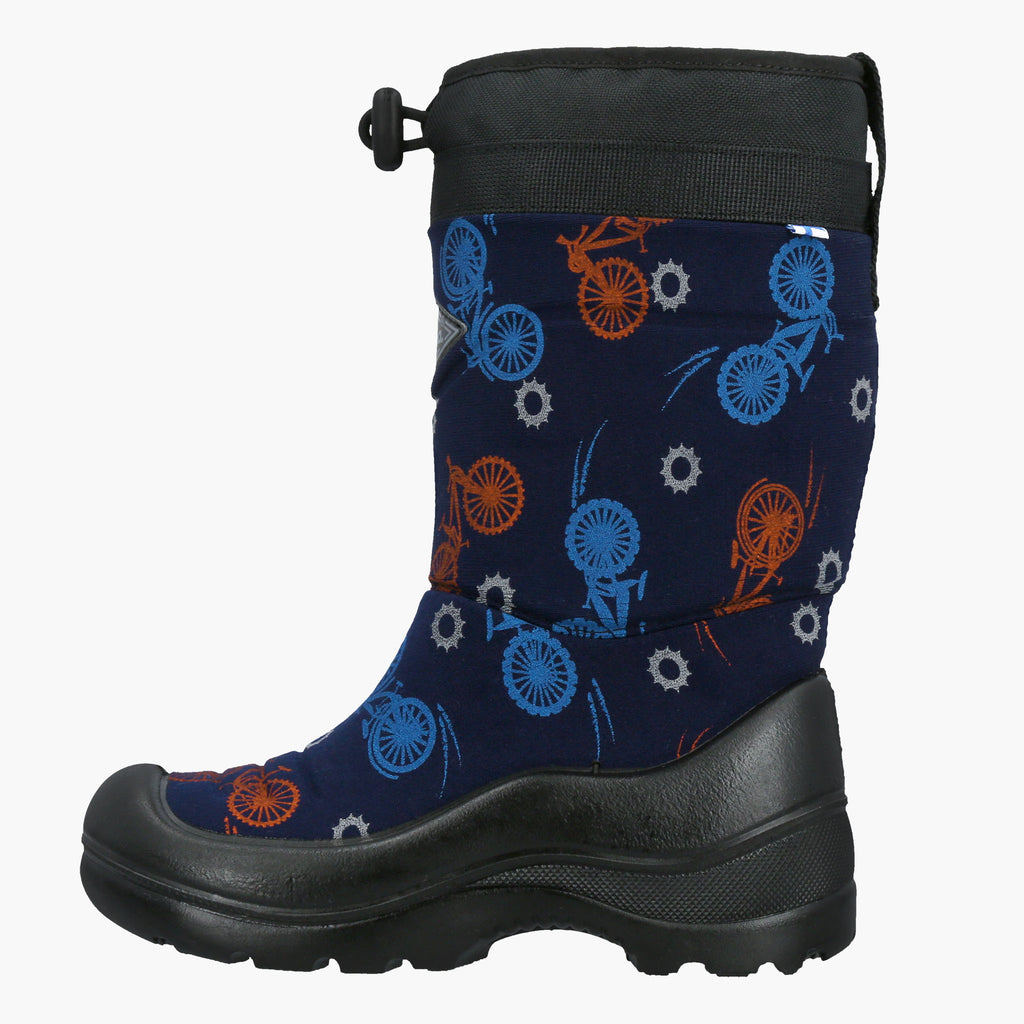 Kuoma Kids´ winter boots Lumilukko, Blue Cross Bike