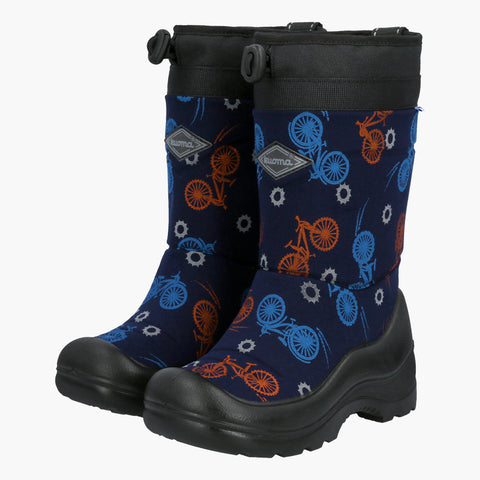 Kuoma Kids´ winter boots Lumilukko, Blue Cross Bike