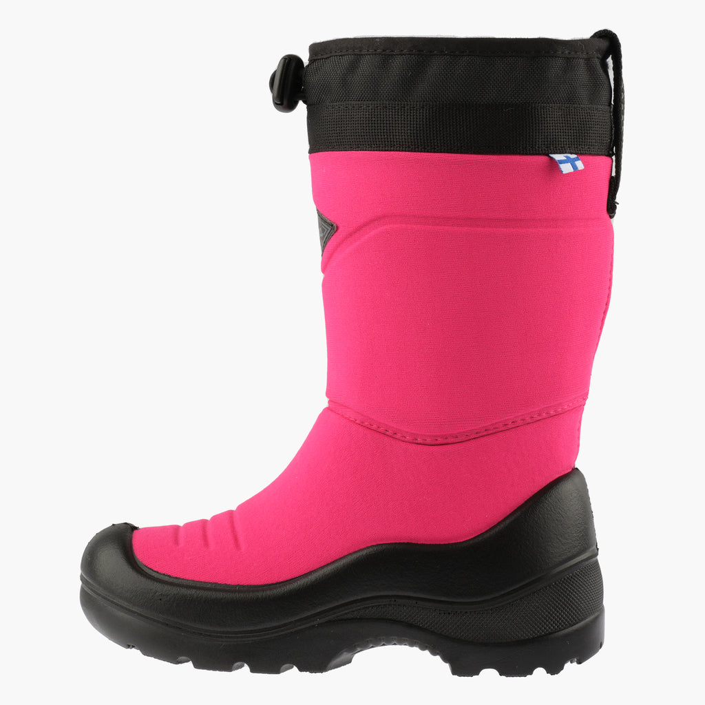 Kuoma Kids´ winter boots Lumilukko, Pink