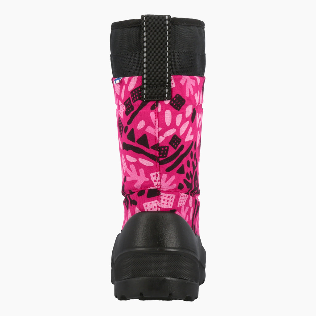 Kuoma Kids´ winter boots Lumilukko, Pink Tunturi