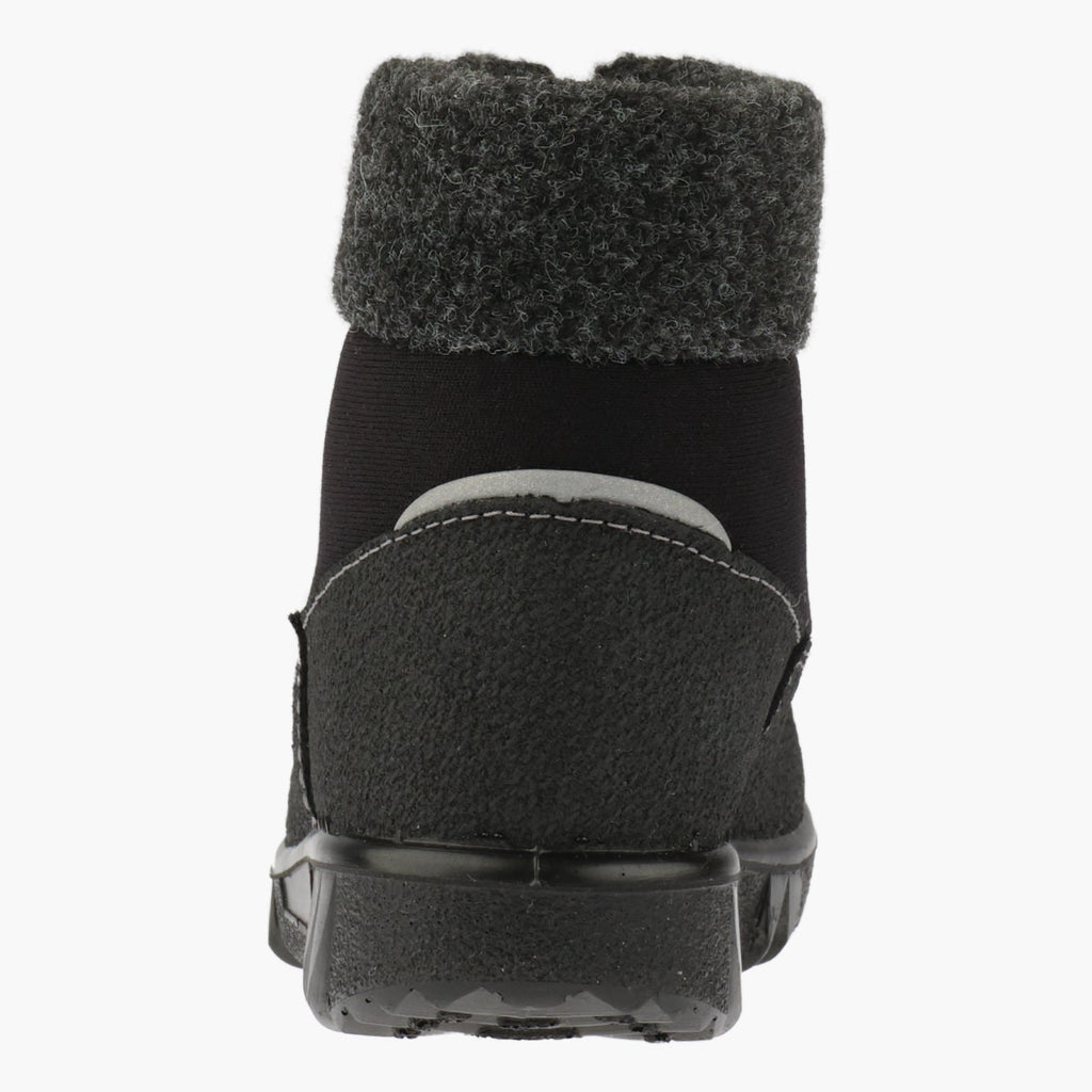Kuoma Winter boots Baby fleececollar, Black