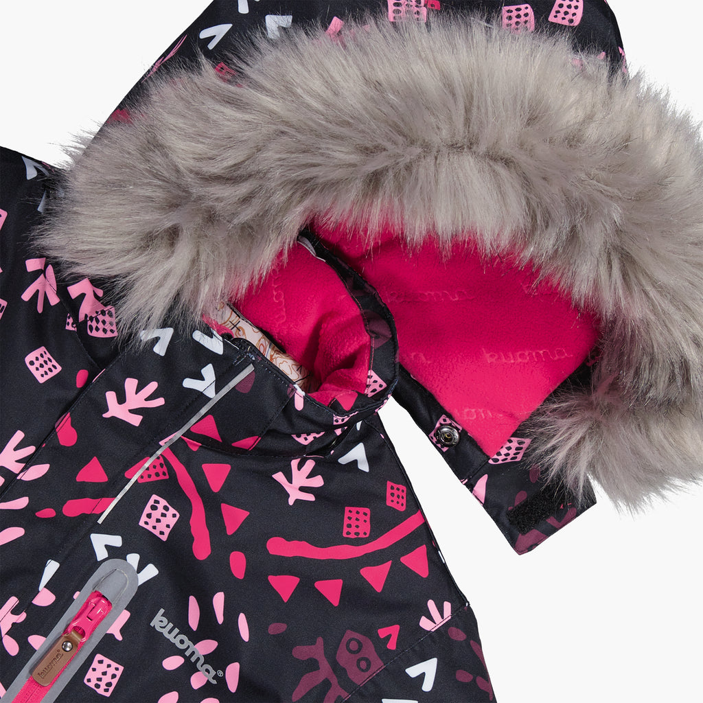 Kuoma Kids´ winter snowsuit Henna, Pink Fjell