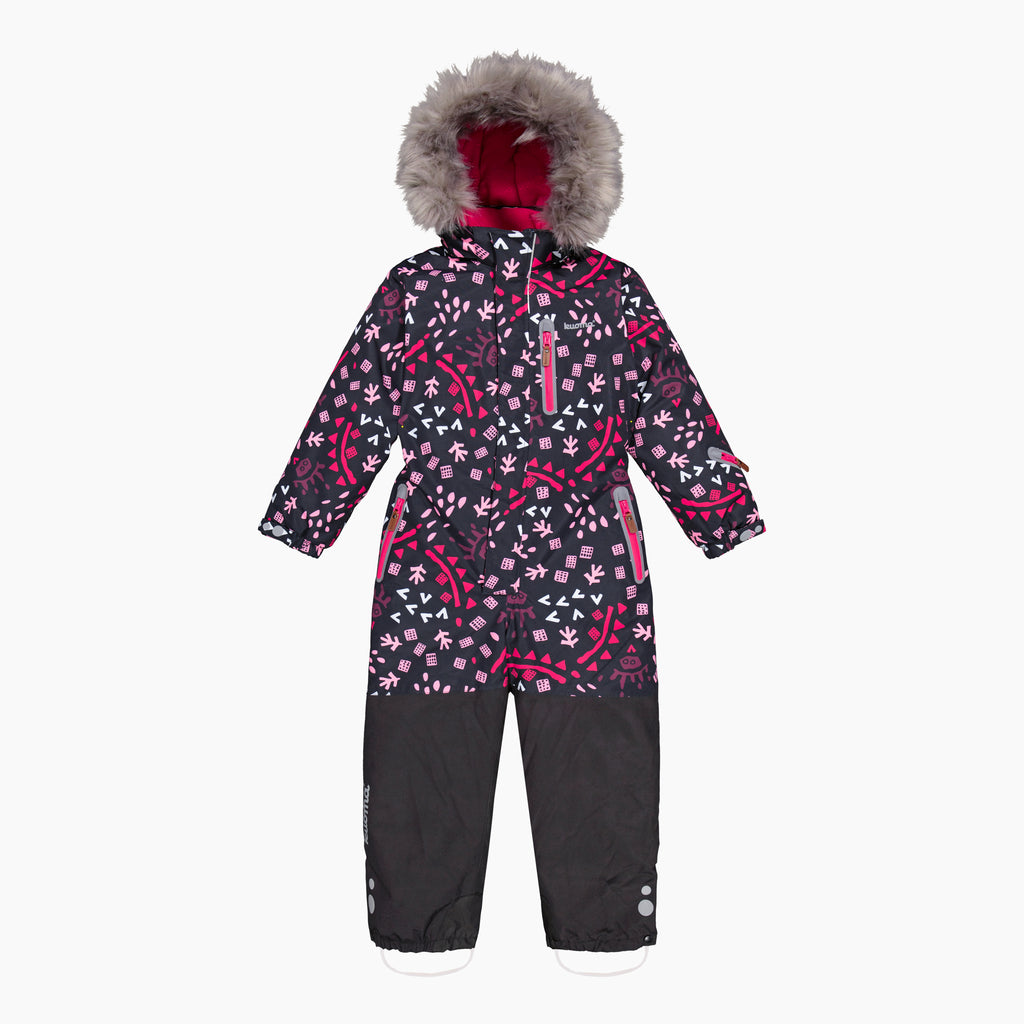 Kuoma Kids´ winter snowsuit Henna, Pink Fjell