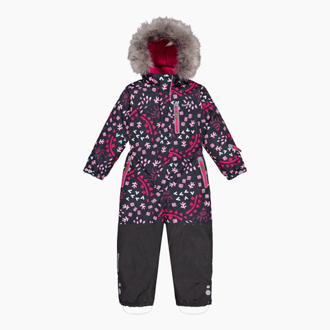 Kuoma Kids´ winter snowsuit Henna, Pink Fjell