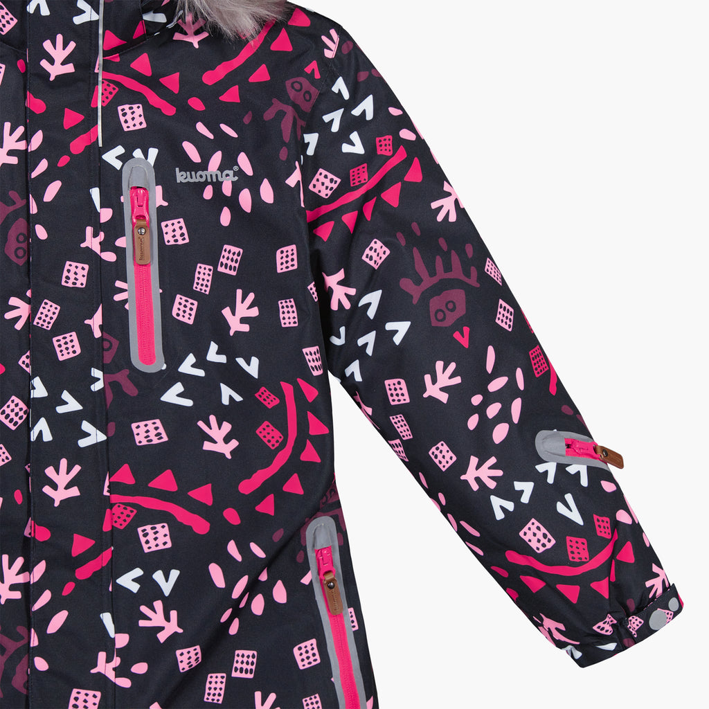 Kuoma Kids´ winter snowsuit Henna, Pink Fjell
