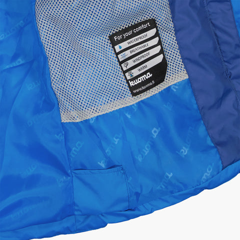 Kuoma Kids´ winter jacket Puffy, Sky blue