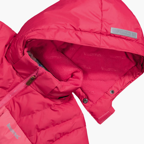 Kuoma Kids´ winter jacket Puffy, Pink/Rose