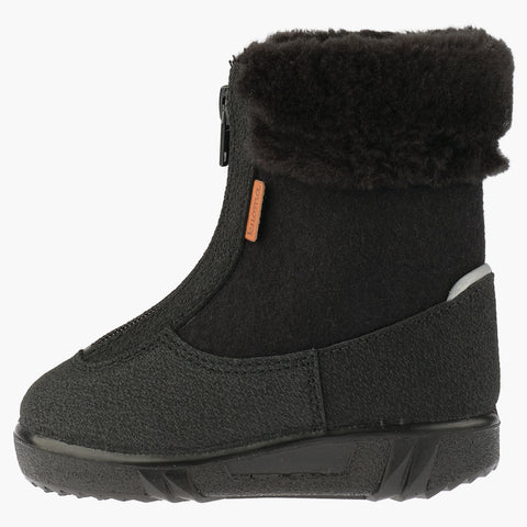 Kuoma Winter boots Baby wool, Black