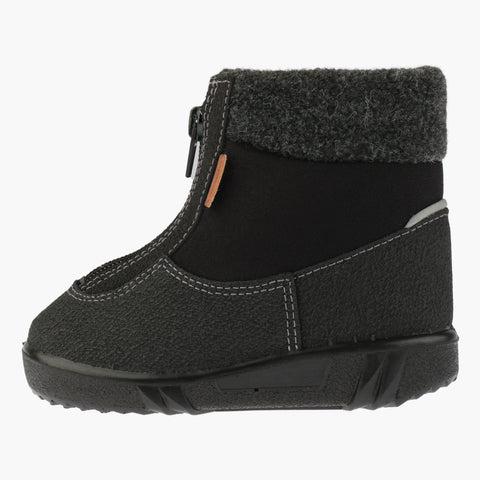 Kuoma Winter boots Baby fleececollar, Black