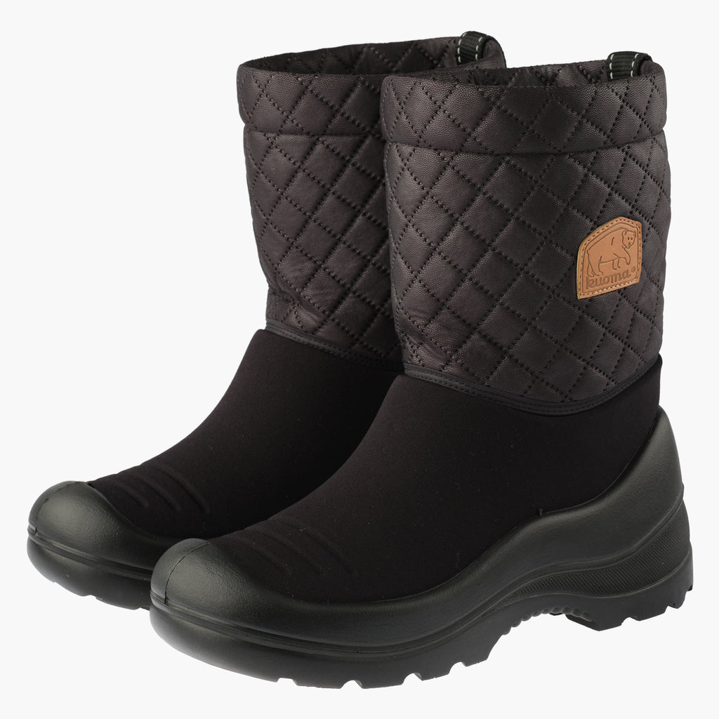 Kuoma Winter boots Ilona, Black